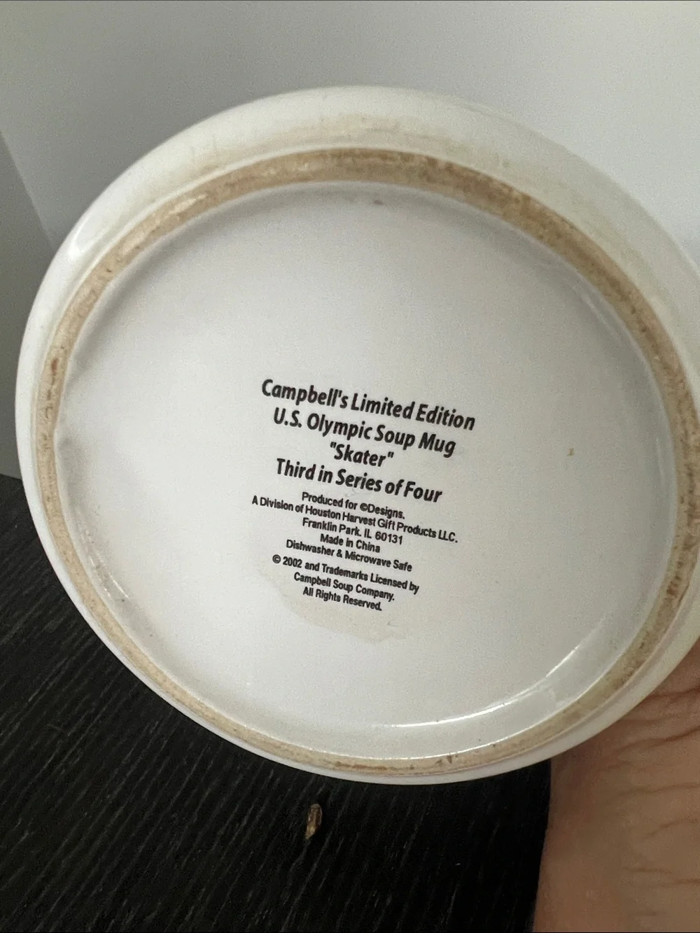 Vintage Campbell’s US OLympics 2002 Skater Mug
